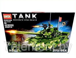 2 в 1 ! Детский конструктор Военный танк робот трансформер 90052, военная техника серия аналог лего lego