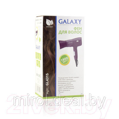 Компактный фен Galaxy GL 4315 - фото 7 - id-p218788903
