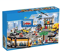 Детский конструктор Городская площадь 22038 серия сити город cities аналог лего lego, городская серия