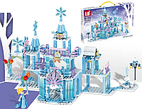 Детский конструктор для девочек Холодное сердце ледяной замок Эльзы frozen LB602, аналог лего lego
