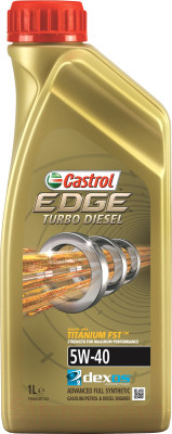 Моторное масло Castrol Edge Turbo Diesel 5W40 / 15BB03 - фото 1 - id-p218786665