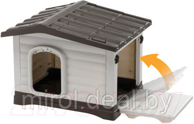 Будка для собак Ferplast Dogvilla 60 / 87252799 - фото 4 - id-p218789601