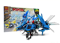 Детский конструктор Ninjago Ниндзяго Самолет молния Джея 10721 аналог lego лего серия Ninja дракон крепость