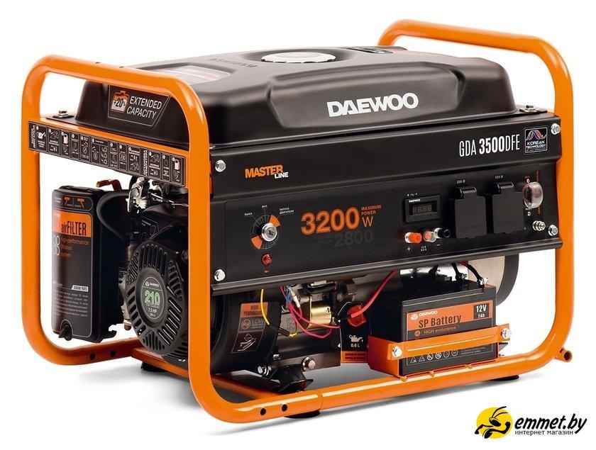 Газовый генератор Daewoo Power GDA 3500DFE - фото 1 - id-p218801328