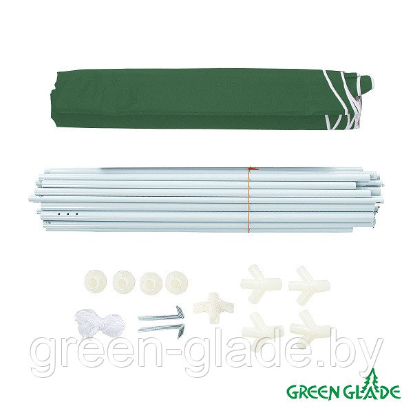 Шатер для дачи Green Glade 1036 3х3х2,5м полиэстер - фото 6 - id-p74761682