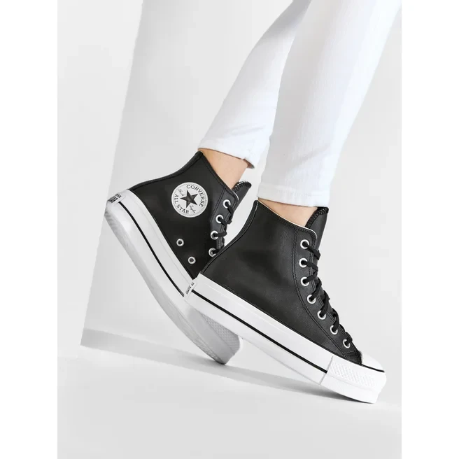 Кеды женские Chuck Taylor All Star Lift черный 561675C - фото 9 - id-p217174763