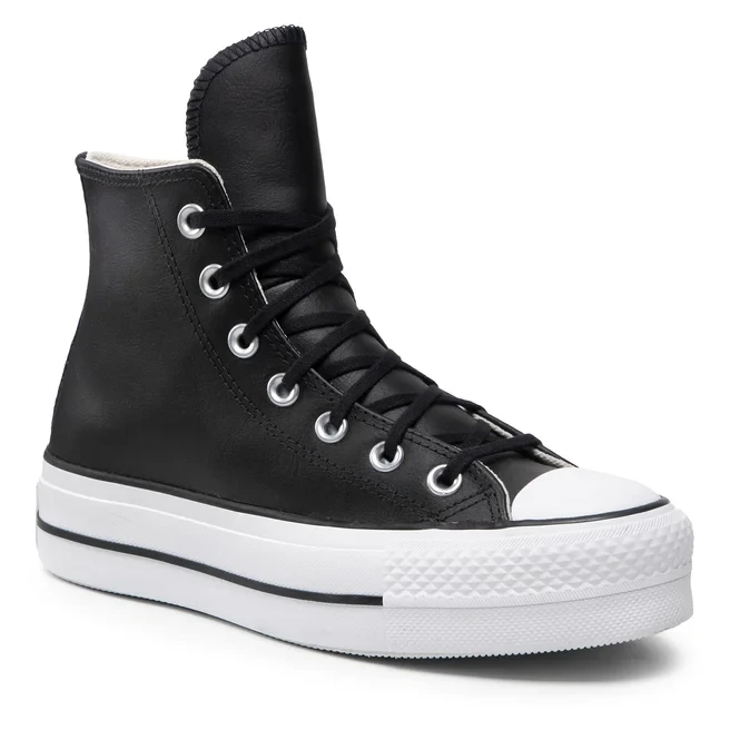 Кеды женские Chuck Taylor All Star Lift черный 561675C - фото 4 - id-p217174768