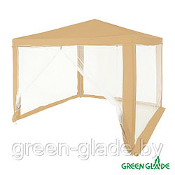 Шатер с москитной сеткой Green Glade 1040 3х3х2,5м полиэстер