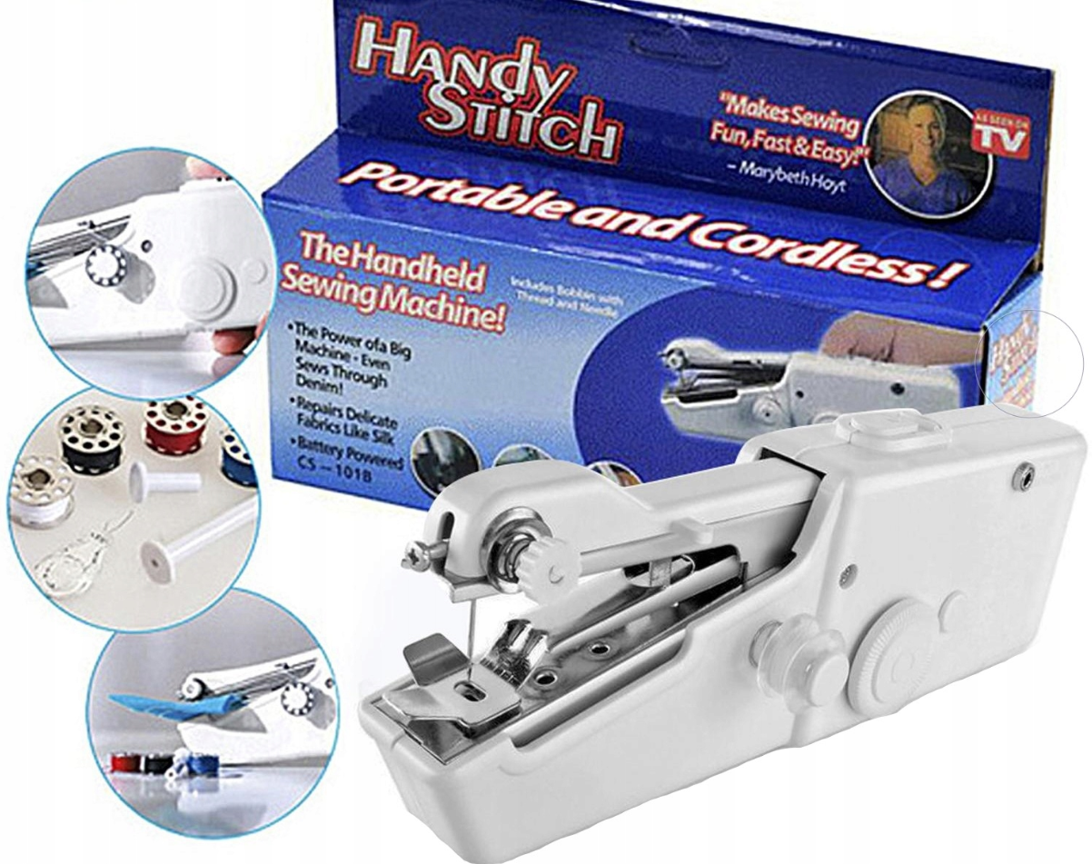 Портативная швейная машинка Хэнди Стич (Handy Stitch) - фото 1 - id-p127759749