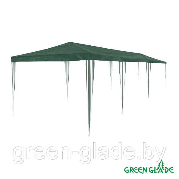 Большой шатер-тент Green Glade 1063 3х9х2,55 м полиэтилен