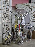 Полигональной Скульптуры "Олень из Стали", фото 6