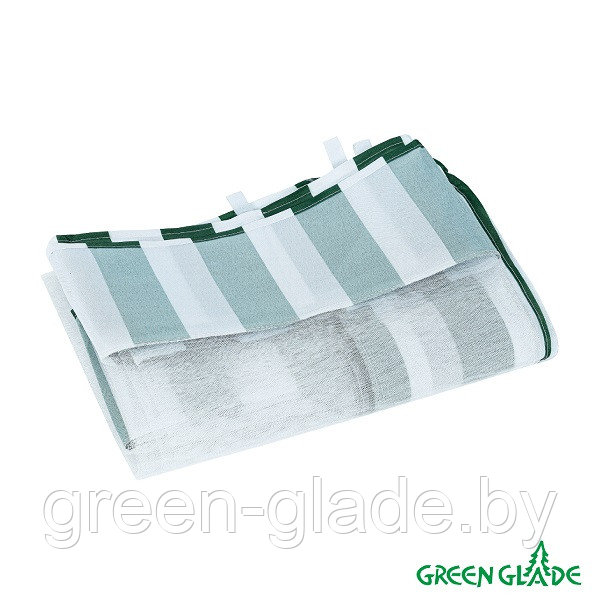 Стенка для садового тента Green Glade 4130 1,95х2,95м полиэстер с москитной сеткой зеленая - фото 2 - id-p1821372