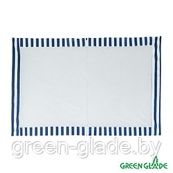 Стенка для садового тента Green Glade 4140 1,95х2,95м полиэстер с москитной сеткой синяя