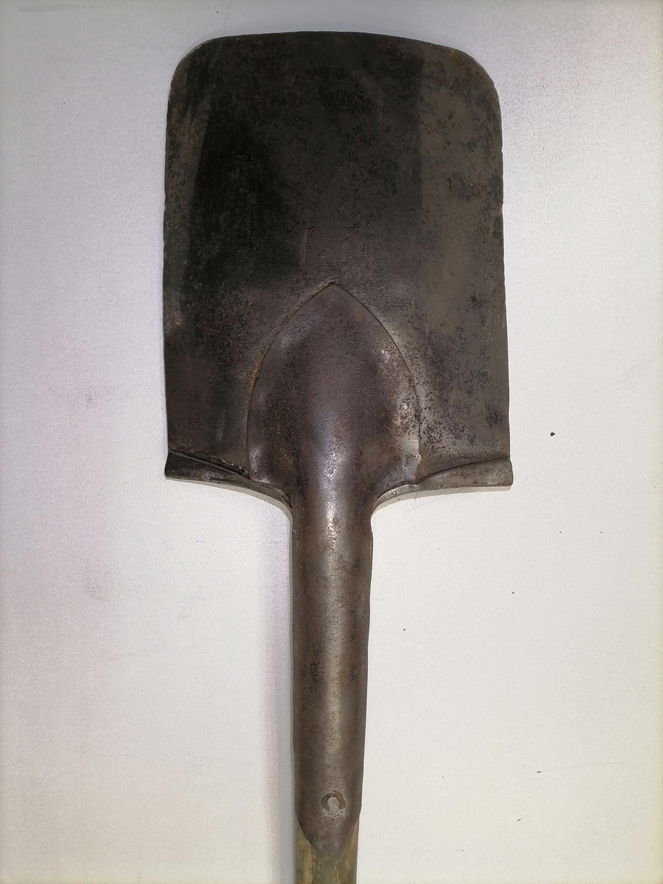 Саперная лопатка немецкой армии (трофейная, оригинал). Тип №1 - фото 4 - id-p218803455