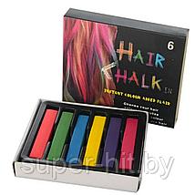 Цветные мелки для волос 6 цветов, фото 3