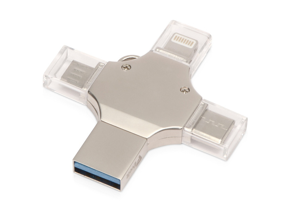 USB-флешка 3.0 на 32 Гб 4-в-1 Ultra в подарочной коробке - фото 4 - id-p218804586