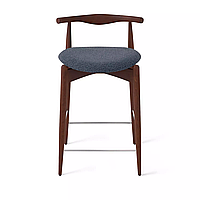 Полубарный стул Hans, бук натуральный коричневый, черный
