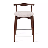 Полубарный стул Hans, бук натуральный коричневый, бежевый