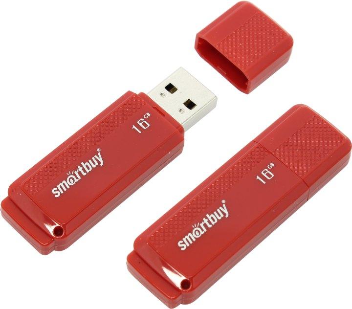 Накопитель SmartBuy Dock SB16GBDK-R USB2.0 Flash Drive 16Gb (RTL) - фото 1 - id-p218805161