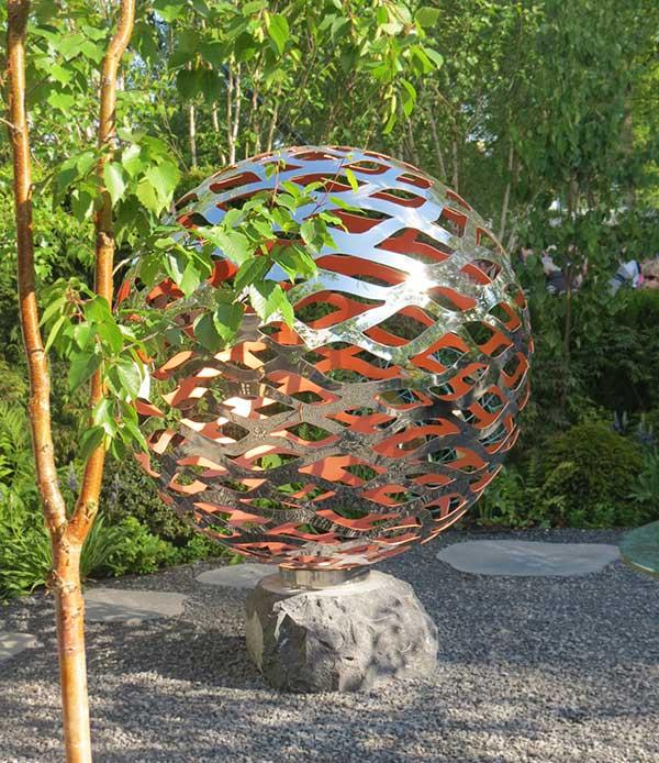 Скульптура -Садовая сфера "Filium" - фото 2 - id-p218805621