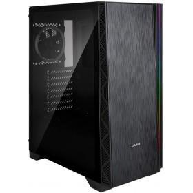 Корпус ZALMAN Z3 NEO, без БП, боковое окно (закаленное стекло), черный, ATX - фото 1 - id-p212703931