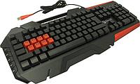 Клавиатура Bloody B3590R Black+Red USB 104КЛ+5КЛ М/Мед, подсветка клавиш