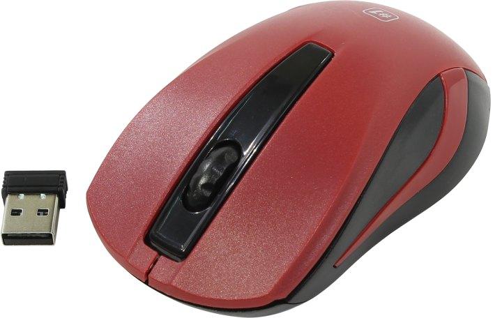 Манипулятор Defender Wireless Optical Mouse MM-605 Red (RTL) USB 3btn+Roll 52605 - фото 1 - id-p211090697