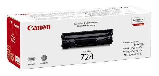Картридж лазерный Canon 728 3500B002/3500B010 черный (2100стр.) для Canon MF4410/4430/4450/4550/4570/4580 - фото 1 - id-p218808395