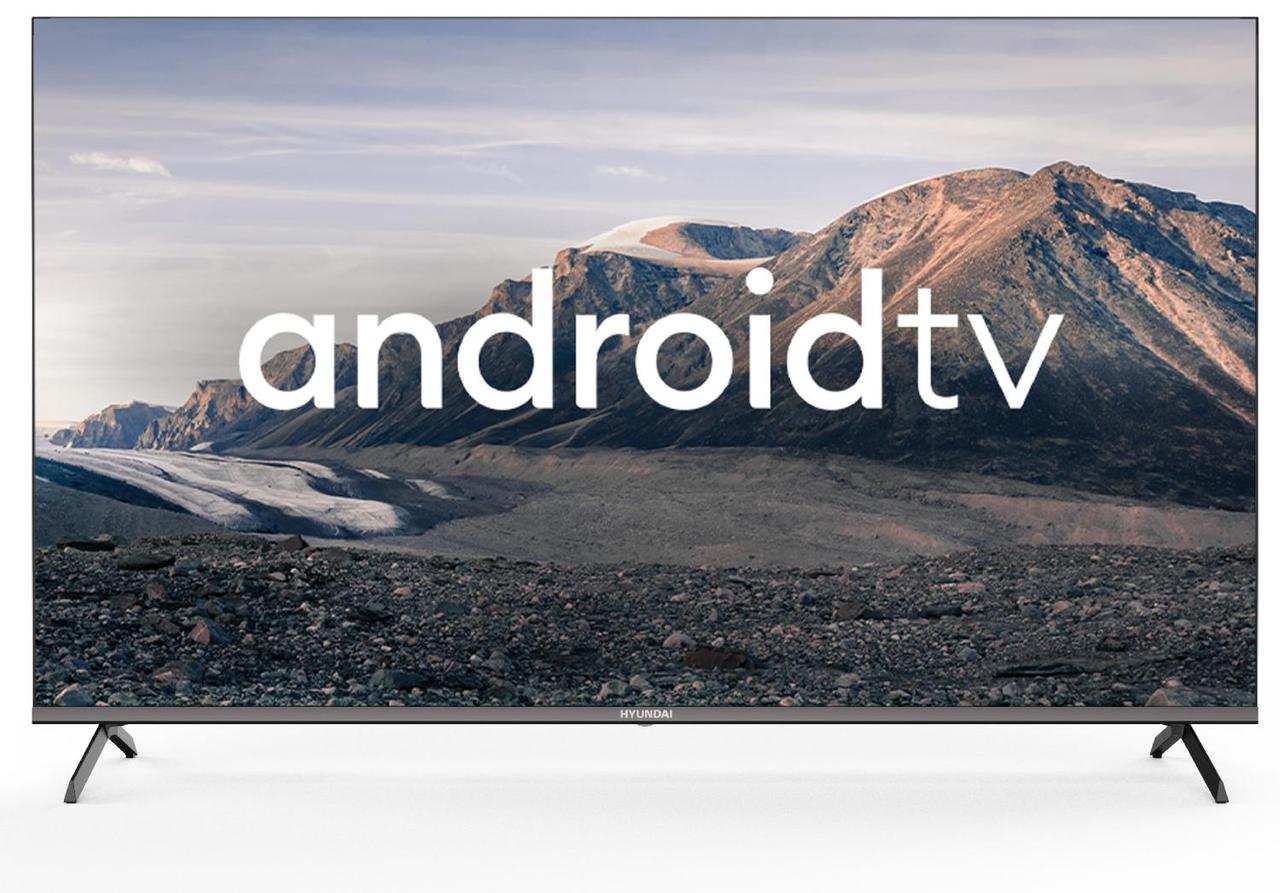 Телевизор LED Hyundai 50" H-LED50BU7006 Android TV Frameless черный 4K Ultra HD 60Hz DVB-T2 DVB-C DVB-S DVB-S2 - фото 1 - id-p218805964