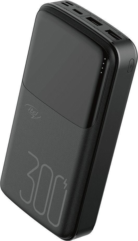 Мобильный аккумулятор Itel IPP-85 30000mAh 2.1A черный - фото 1 - id-p218807697