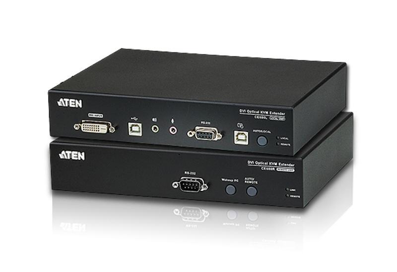 Удлинитель ATEN USB DVI Optical KVM Extender (1920 x 1200@600m) - фото 1 - id-p218811732