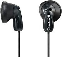 Гарнитура вкладыши Sony MDR-EX9LP 1.2м черный проводные в ушной раковине