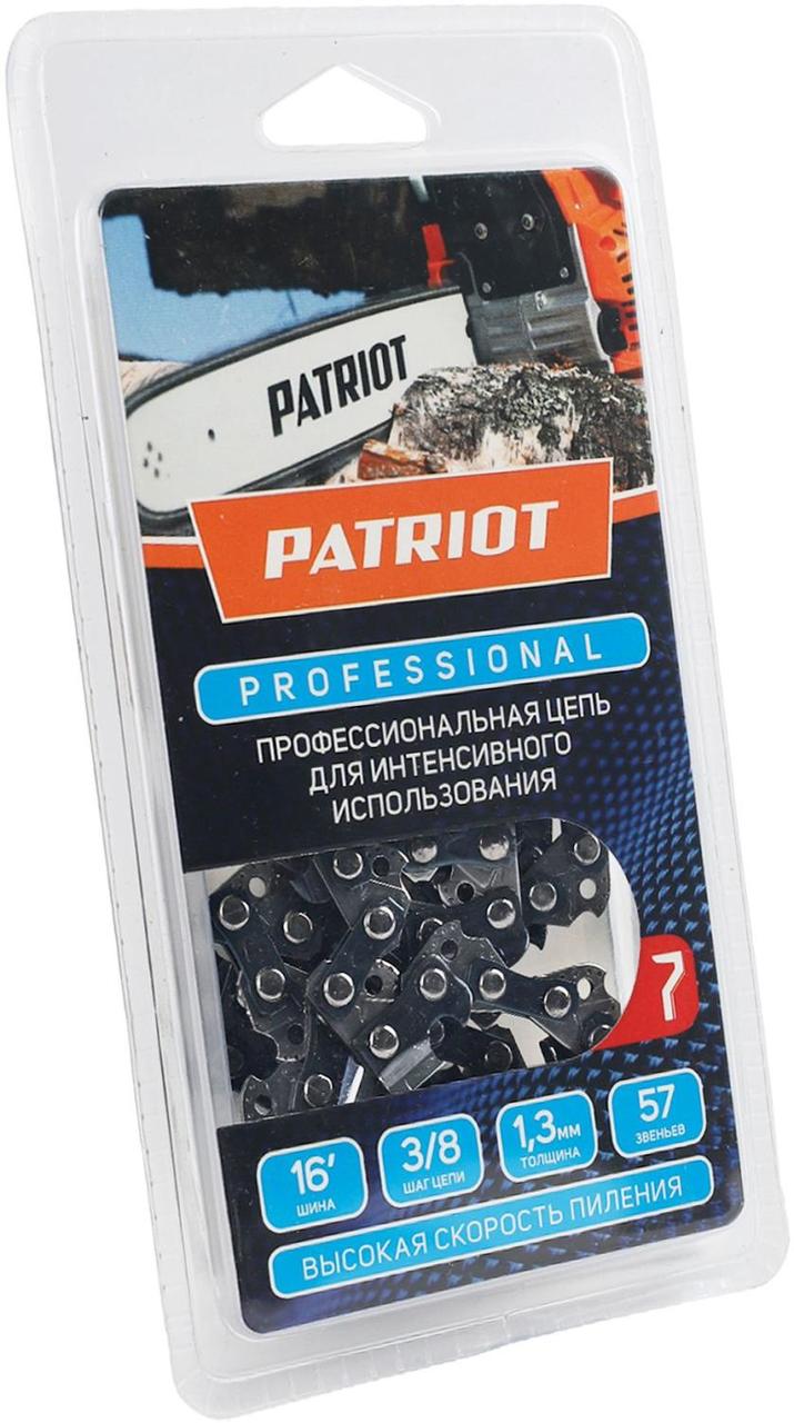 Цепь для цепных пил Patriot 91LP-57E Professional 3/8" 57звен. (862321045) - фото 1 - id-p218807296