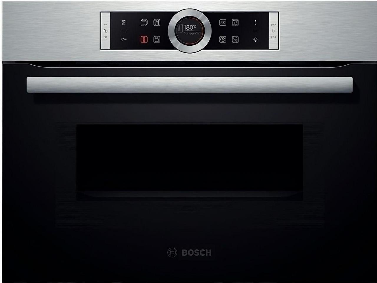 Электрический духовой шкаф Bosch CMG633BS1 нержавеющая сталь/черный - фото 1 - id-p218808613