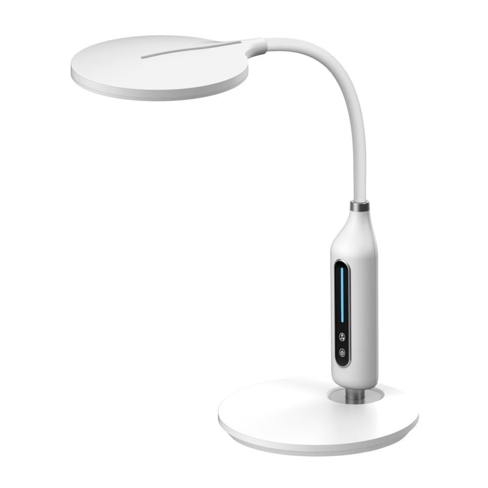 Camelion KD-862 C01 белый LED(Свет-к наст, 10Вт, 580 лм Сенсорное управление, регулировка яркости и цветовой - фото 1 - id-p218811951