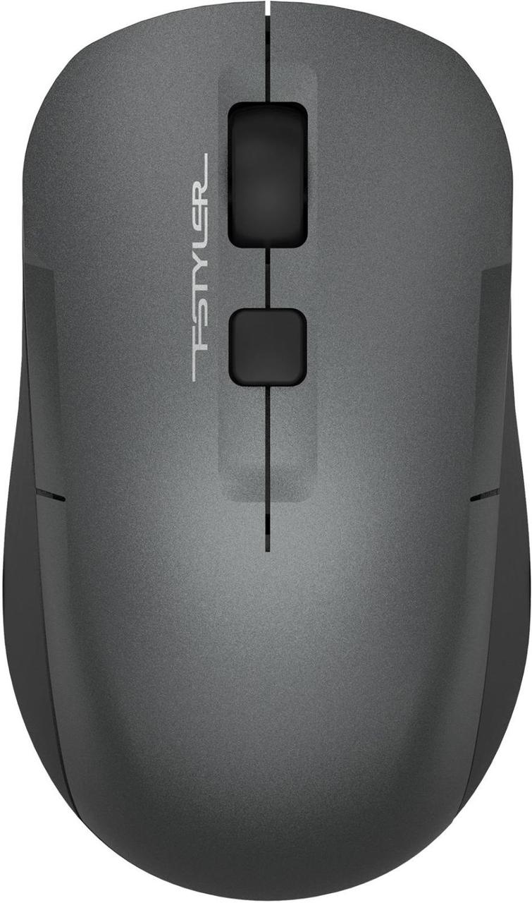 Мышь A4Tech Fstyler FG16CS Air серый оптическая (2000dpi) silent беспроводная USB для ноутбука (3but) - фото 1 - id-p218811259