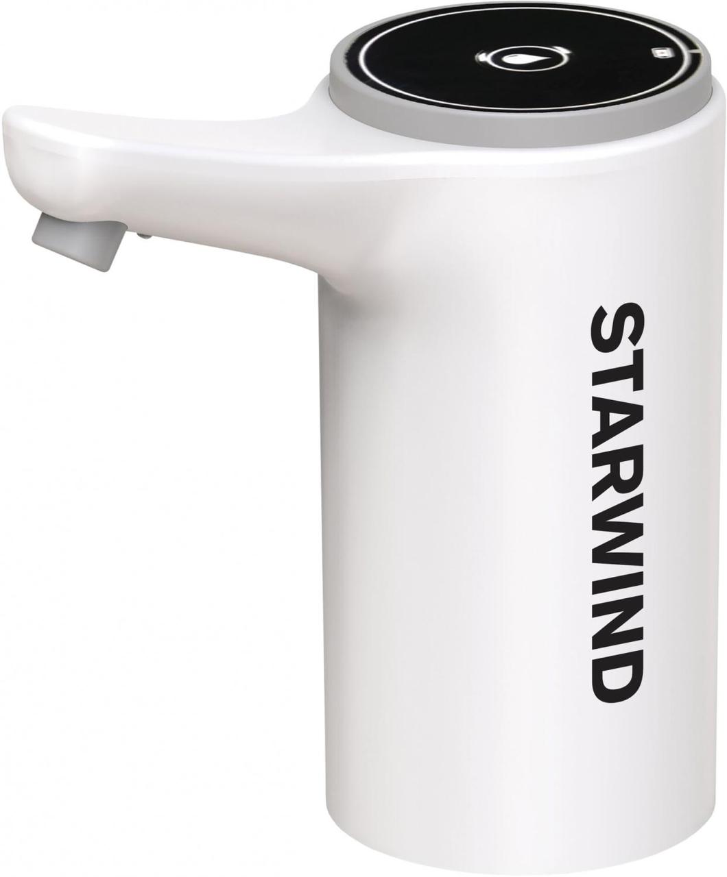 Помпа для бутылки Starwind SW-048 электрический белый картон - фото 1 - id-p218808211