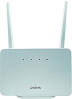 Интернет-центр Digma HOME (D4GHMAWH) N300 10/100BASE-TX/4G(3G) cat.4 белый