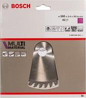 Диск пильный Bosch 2608640503 d 160мм d(посад.) 20мм (циркулярные пилы) (упак.:1шт)