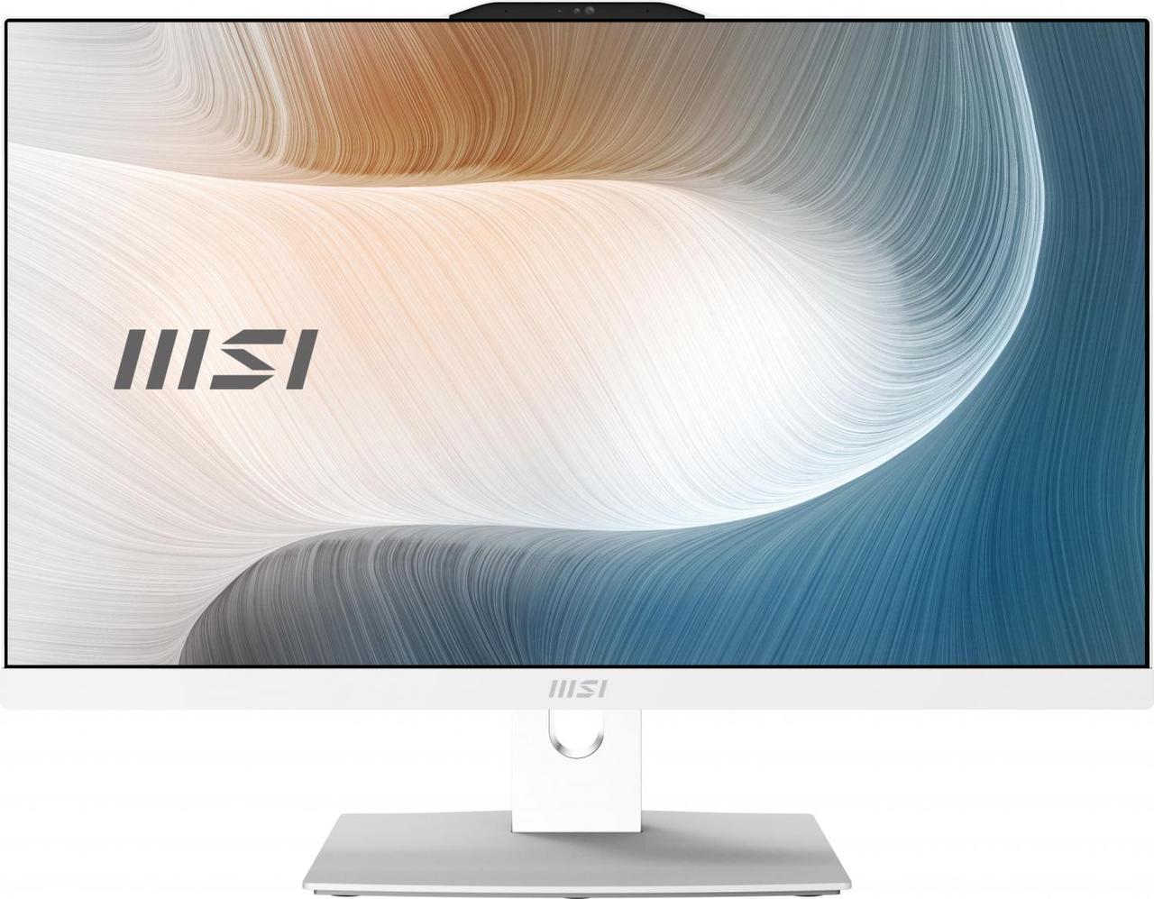 Моноблок MSI Modern AM242P 12M-629RU 23.8" Full HD PG 8505 (1.7) 4Gb SSD128Gb UHDG Windows 11 Professional - фото 1 - id-p218807927