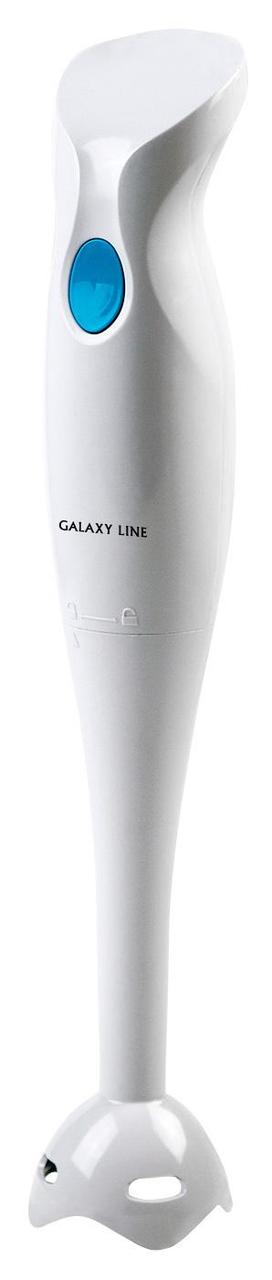 Блендер погружной Galaxy Line GL 2105 300Вт нож из нержавеющей стали, эргономичный дизайн, белый/голубой - фото 1 - id-p218809763