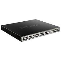 D-Link DGS-3630-52PC/A2ASI PROJ Управляемый L3 PoE-коммутатор, стек, 44x1000Base-T, 4x10GBase-X SFP+, 4xCombo