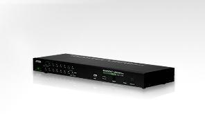 Переключатель электронный ATEN CS1716I-AT-G 1-Local/Remote Share Access 16-Port PS/2-USB VGA KVM over IP - фото 1 - id-p218812257