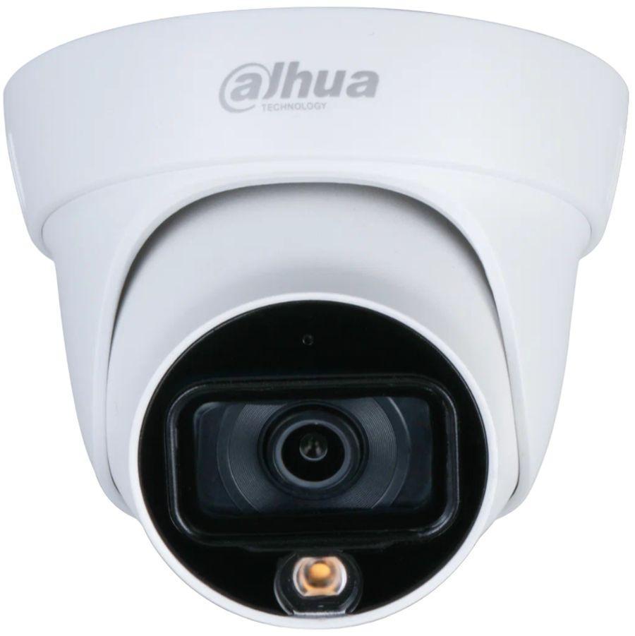 Видеонаблюдение DAHUA Уличная купольная IP-видеокамера Full-color2Мп; 1/2.8 CMOS; объектив 2.8мм; - фото 1 - id-p218809803