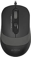 Мышь A4Tech Fstyler FM10ST серый оптическая (1600dpi) silent USB для ноутбука (4but)