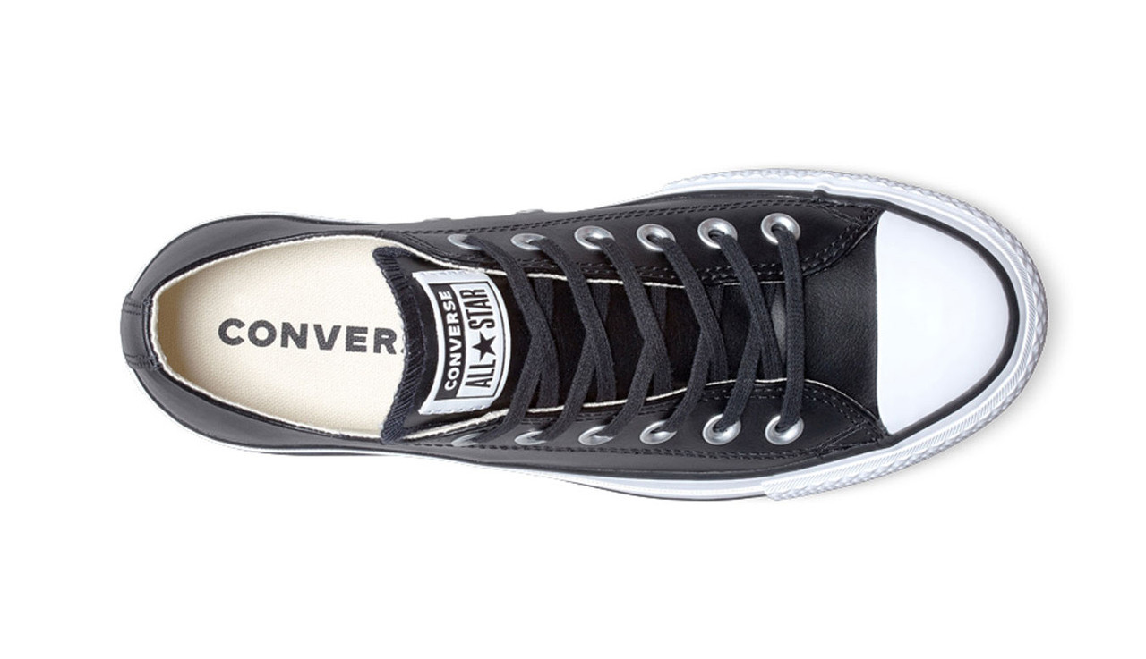 Кеды женские Chuck Taylor All Star Lift Low Top черный 561681C - фото 6 - id-p217174771