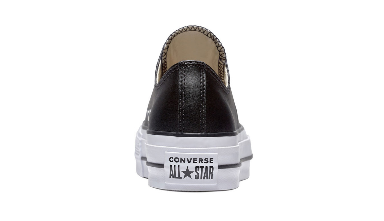 Кеды женские Chuck Taylor All Star Lift Low Top черный 561681C - фото 8 - id-p217174771