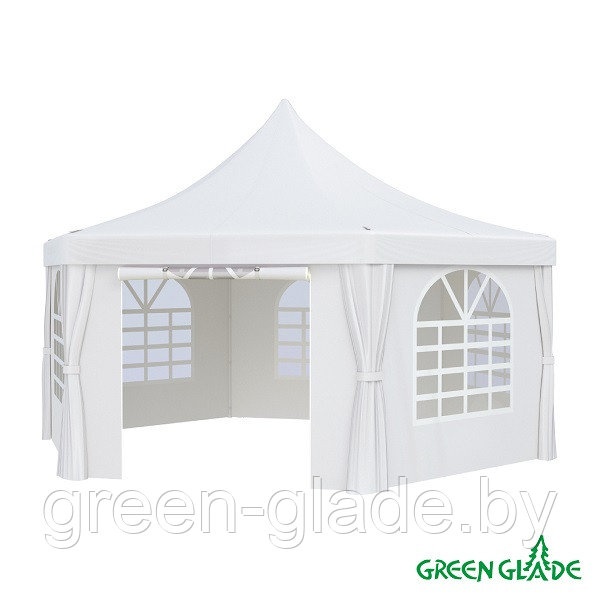 Большой шатер-тент Green Glade 1053 2,5х2,5х2,5х3,4м полиэстер