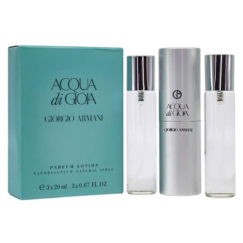 Парфюмерный набор Giorgio Armani Acqua Di Gioia edp 3*20ml