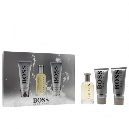 Мужской подарочный набор Hugo Boss Bottled edt 100ml (PREMIUM)